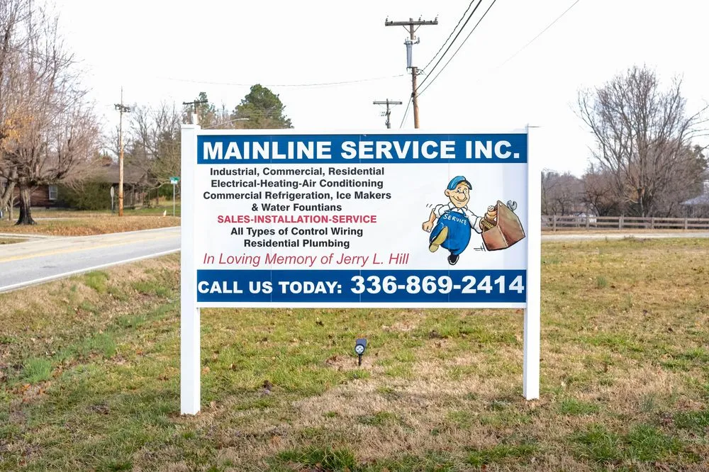 Slide of Mainline Service