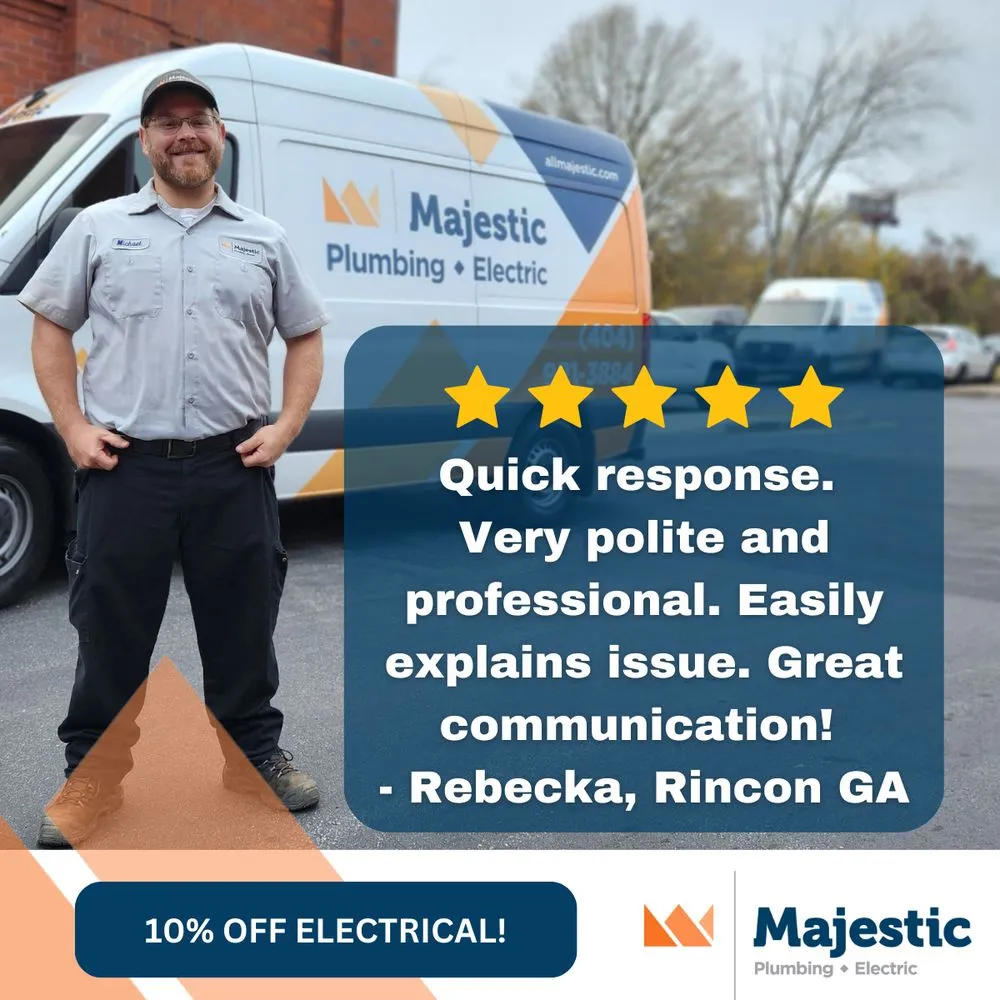 Slide of Majestic Plumbing & Electric