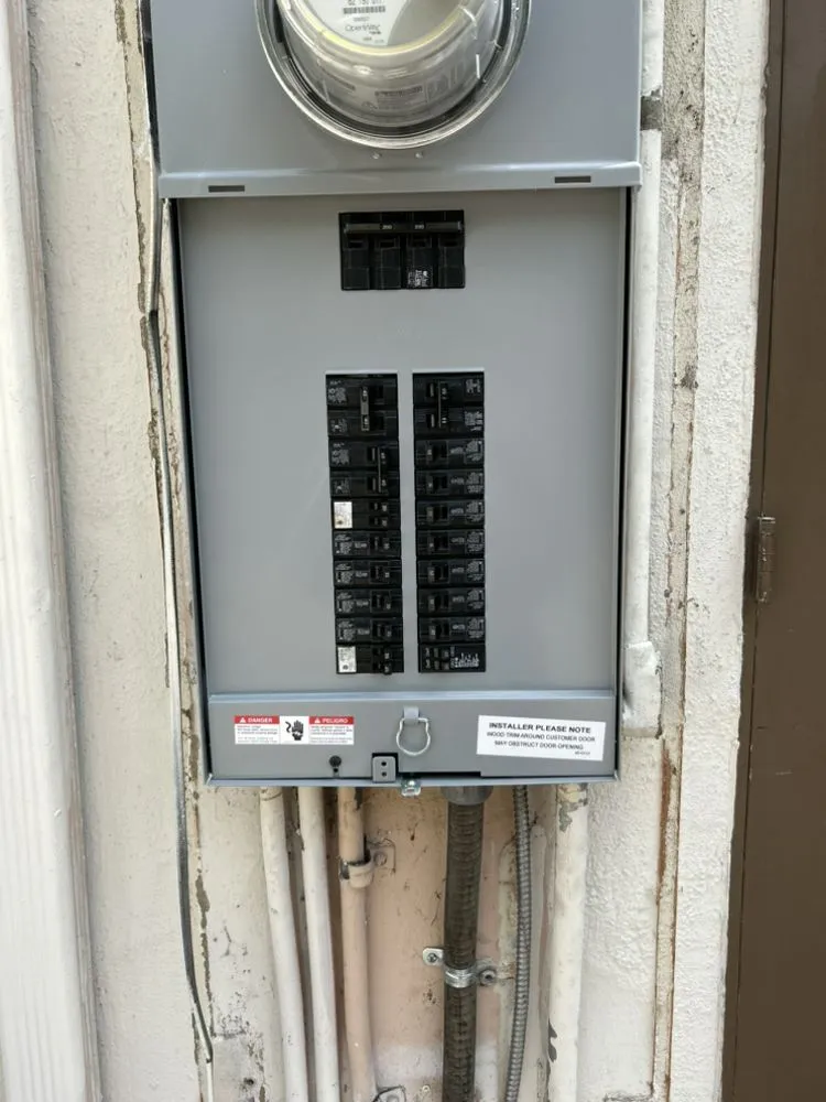 Emergency electrical service for homes in wiring installation,  by 