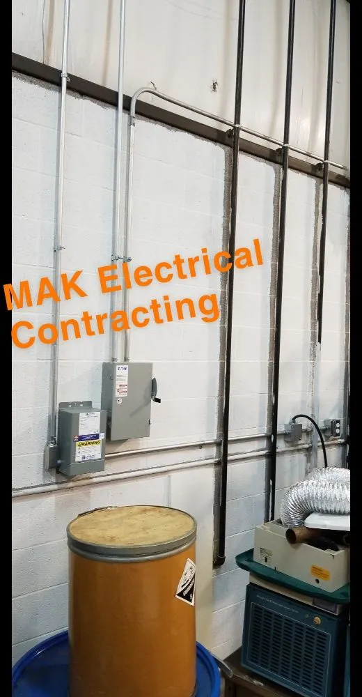 Slide of MAK Electrical Contracting