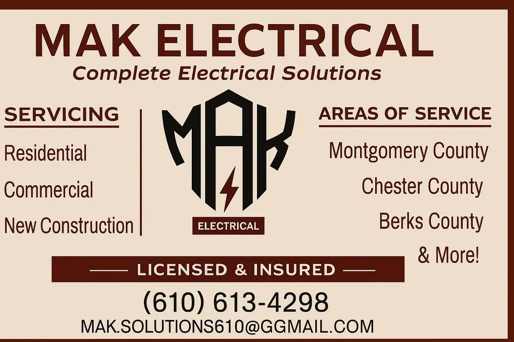 Slide of MAK Electrical Solutions