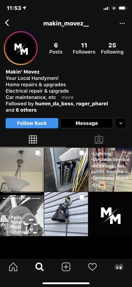 Slide of Makin’ Movez