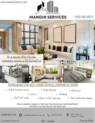 Mangin Services Logo