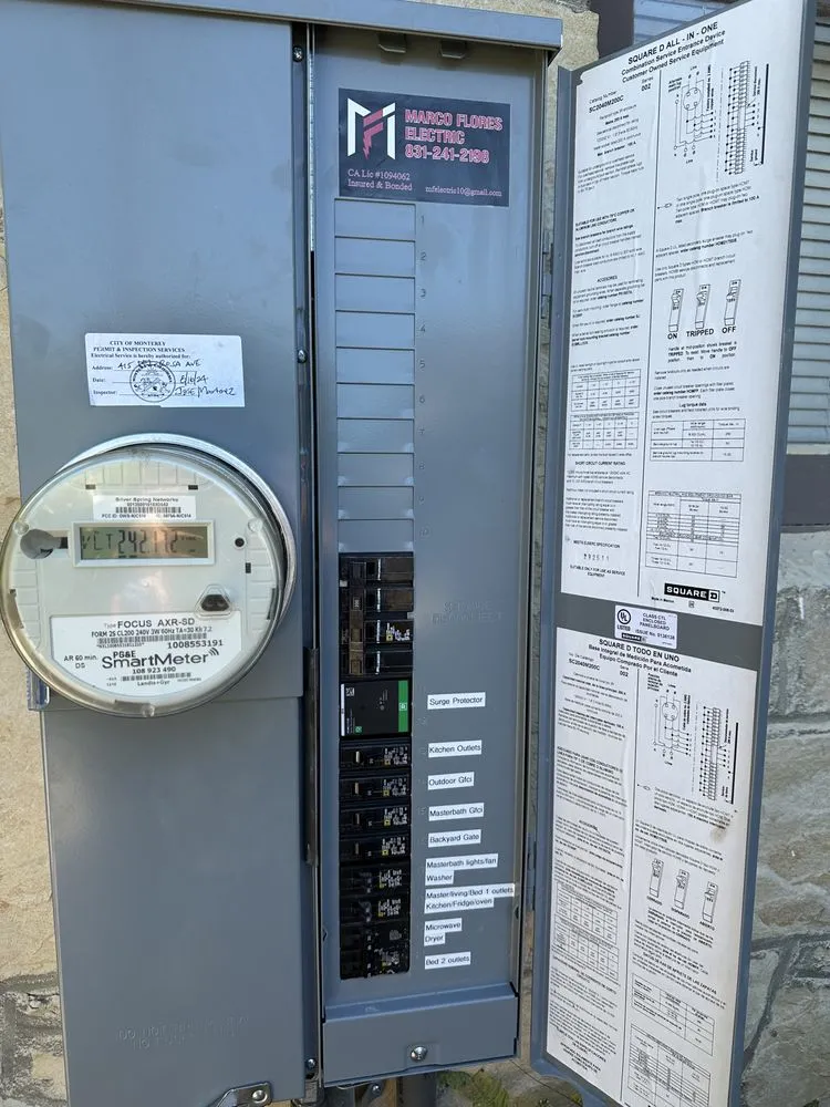 Slide of Marco Flores Electric