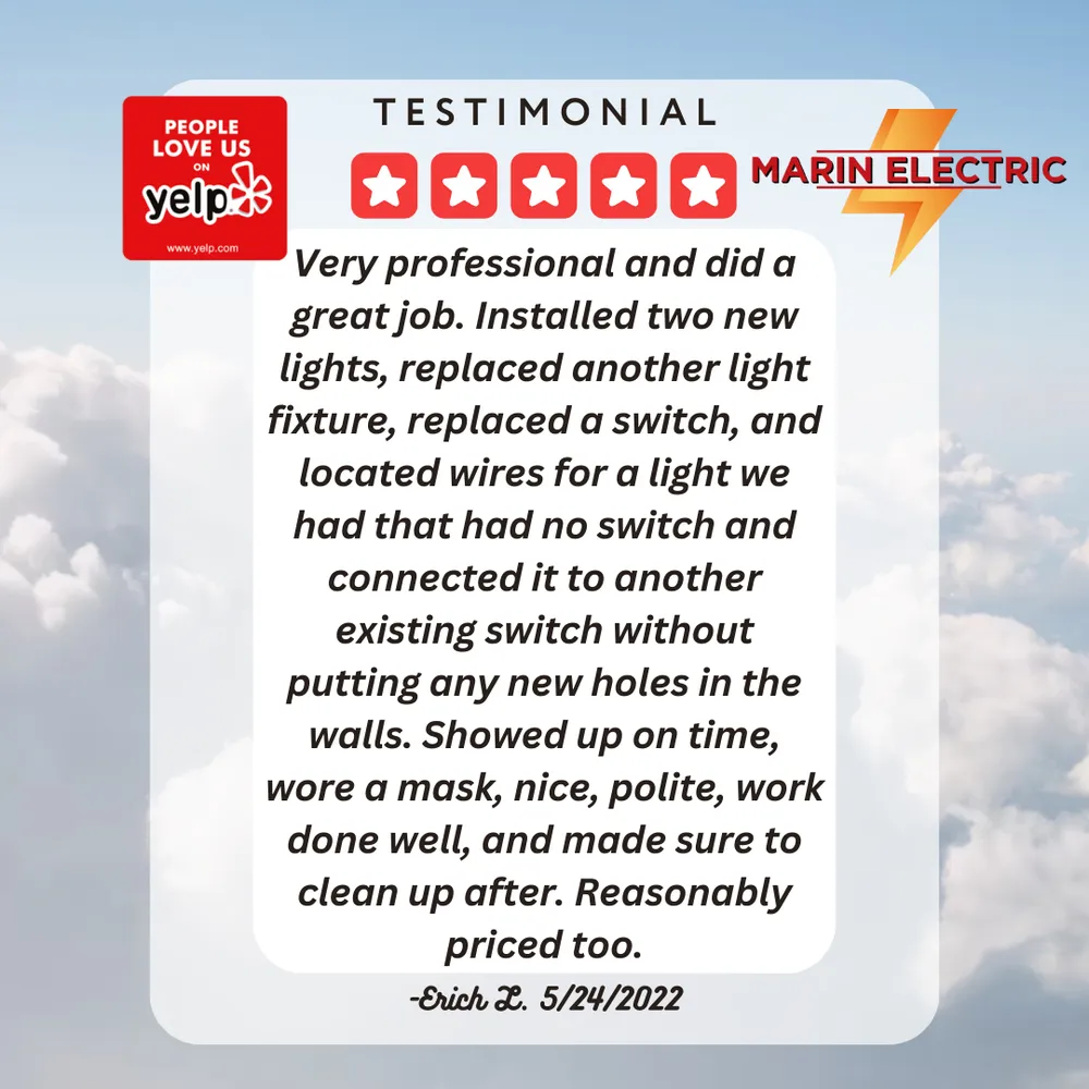 Slide of Marin Electric