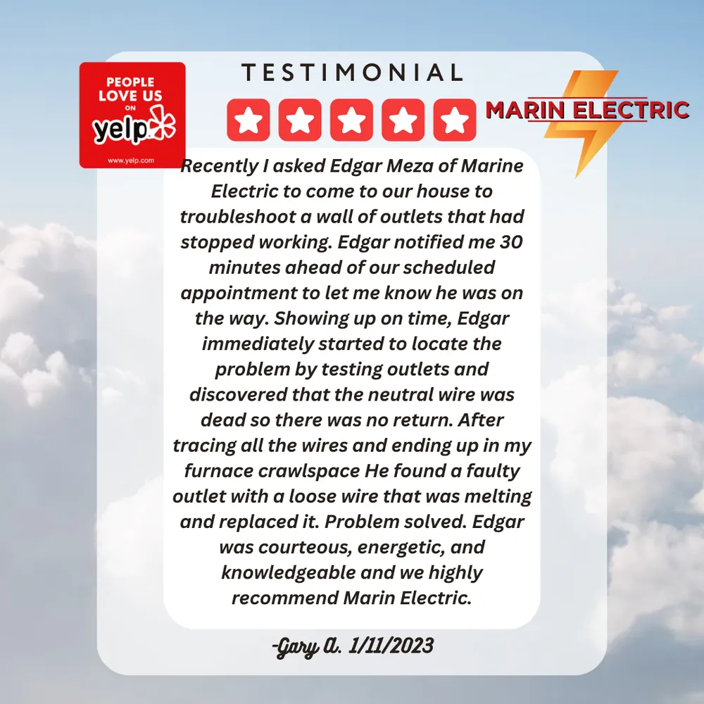 Slide of Marin Electric