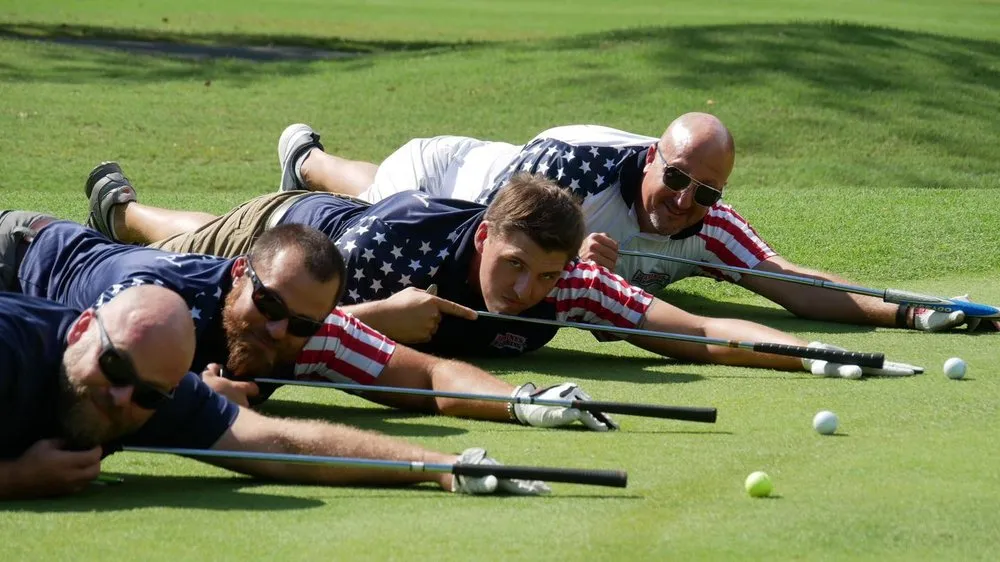 Slide of Marines Service