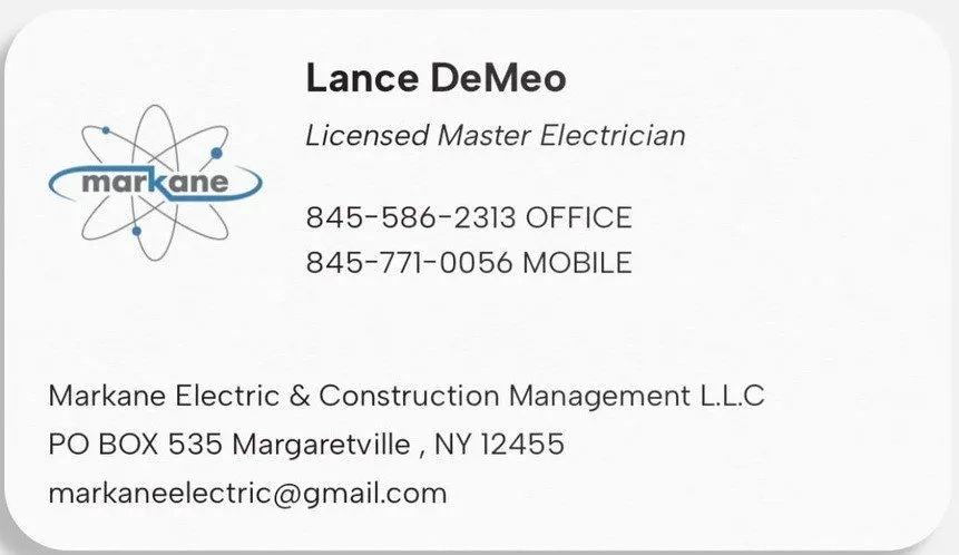 Slide of Markane Electric & Construction Management