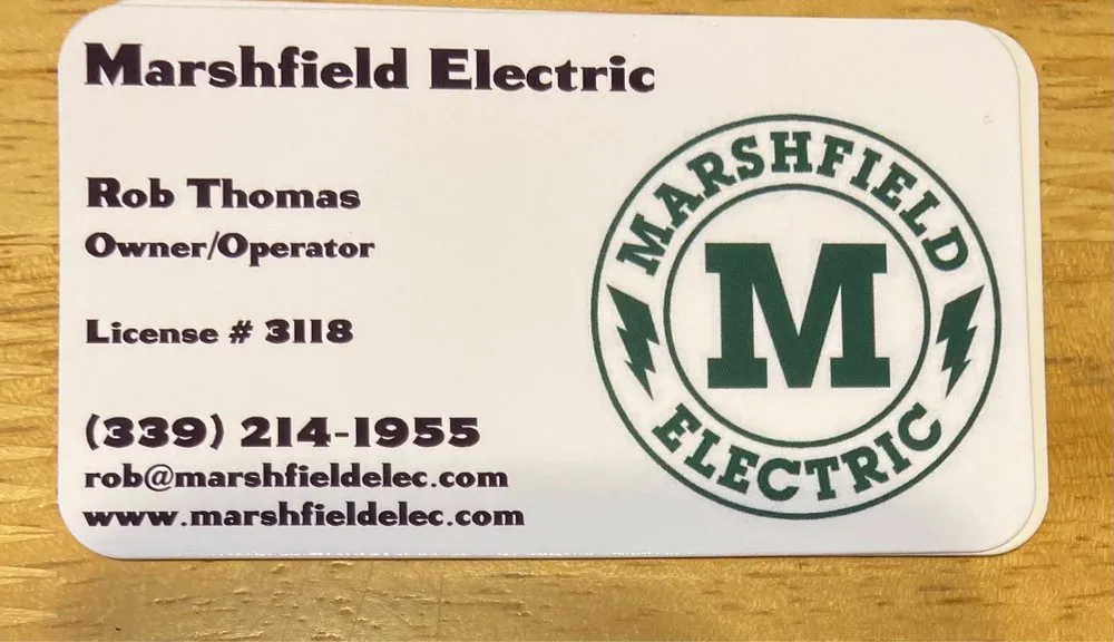 Slide of Marshfield Electric