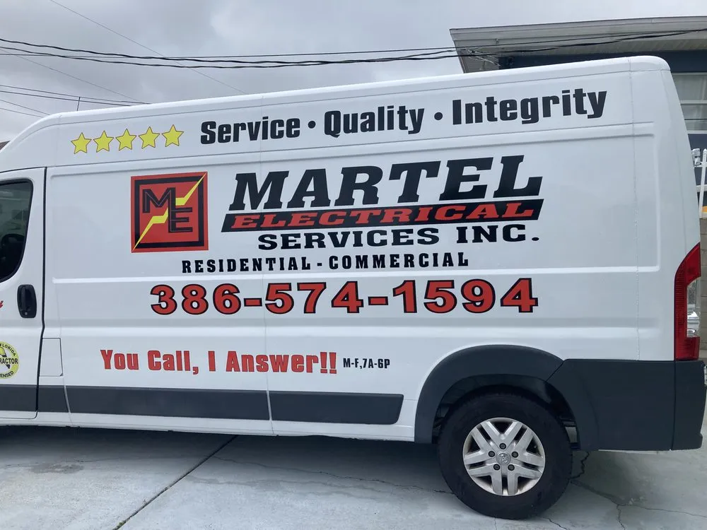 Slide of Martel Electrical Services