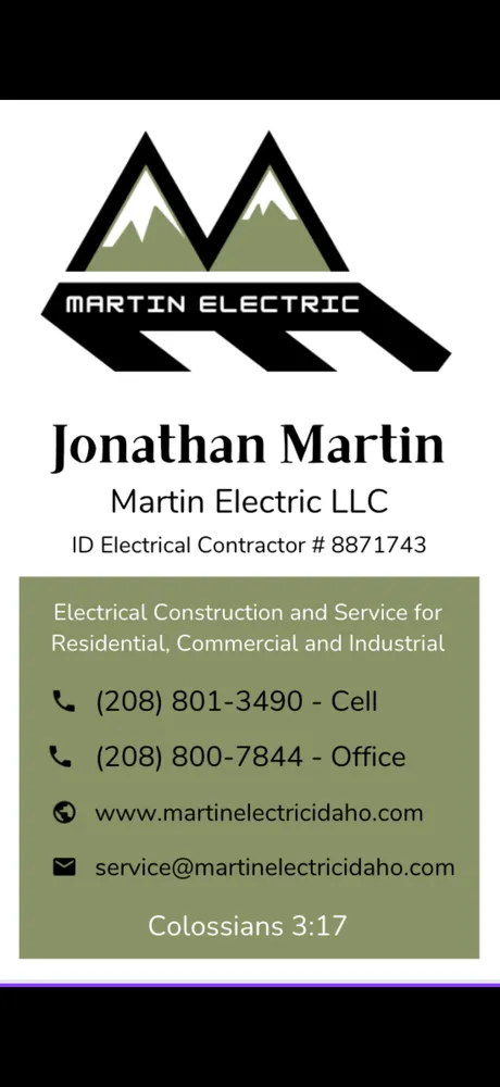 Slide of Martin Electric