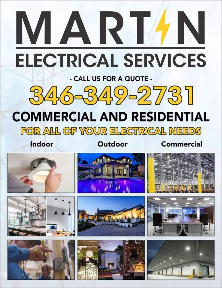 Slide of Martin Electrical Services