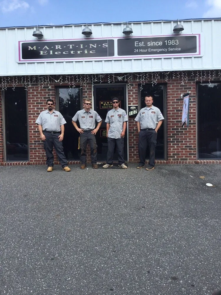 Slide of Martin's Electric