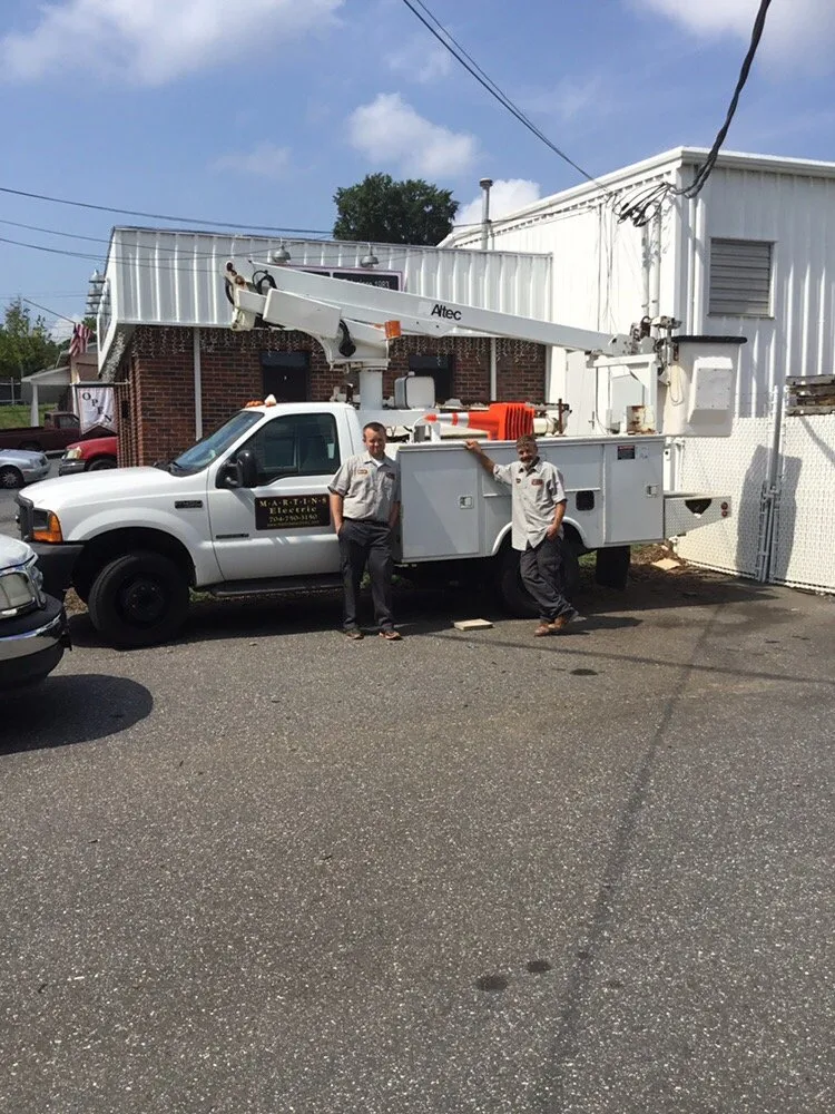 Slide of Martin's Electric