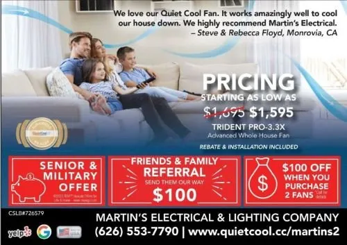 Slide of Martin's Electrical & Lighting Company