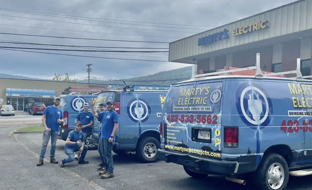 Slide of Marty's Electric