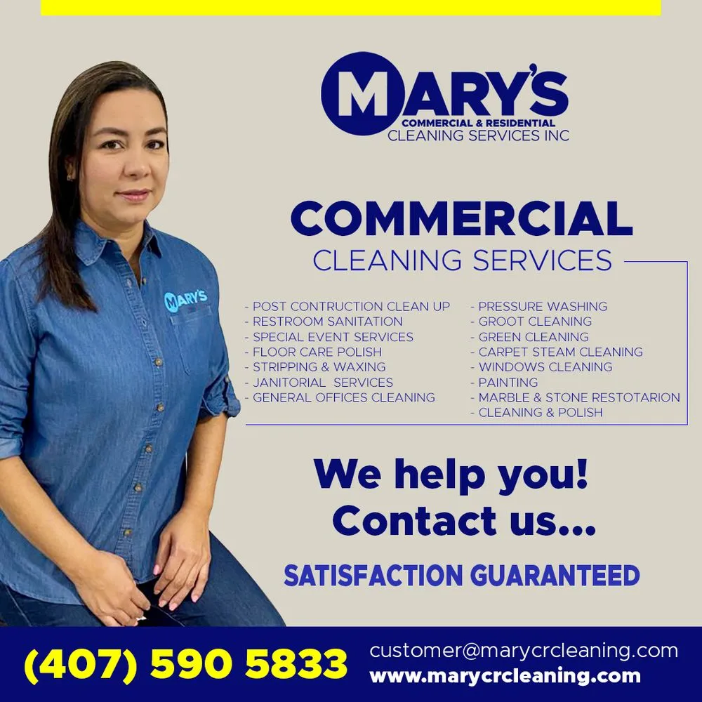 Slide of Marys Cleaning Services