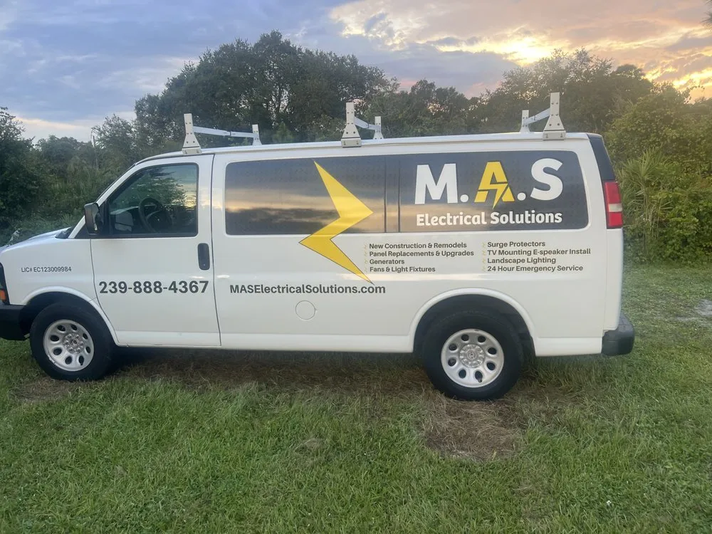 Slide of Mas Electrical Solutions