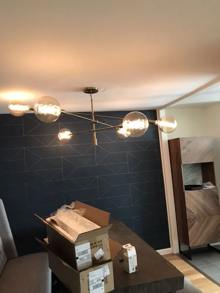 Trusted electrical service for homes in lighting installation,  by 