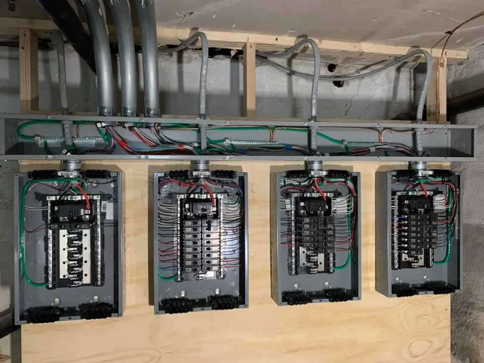 Reliable electrical service for homes in wiring installation,  by 