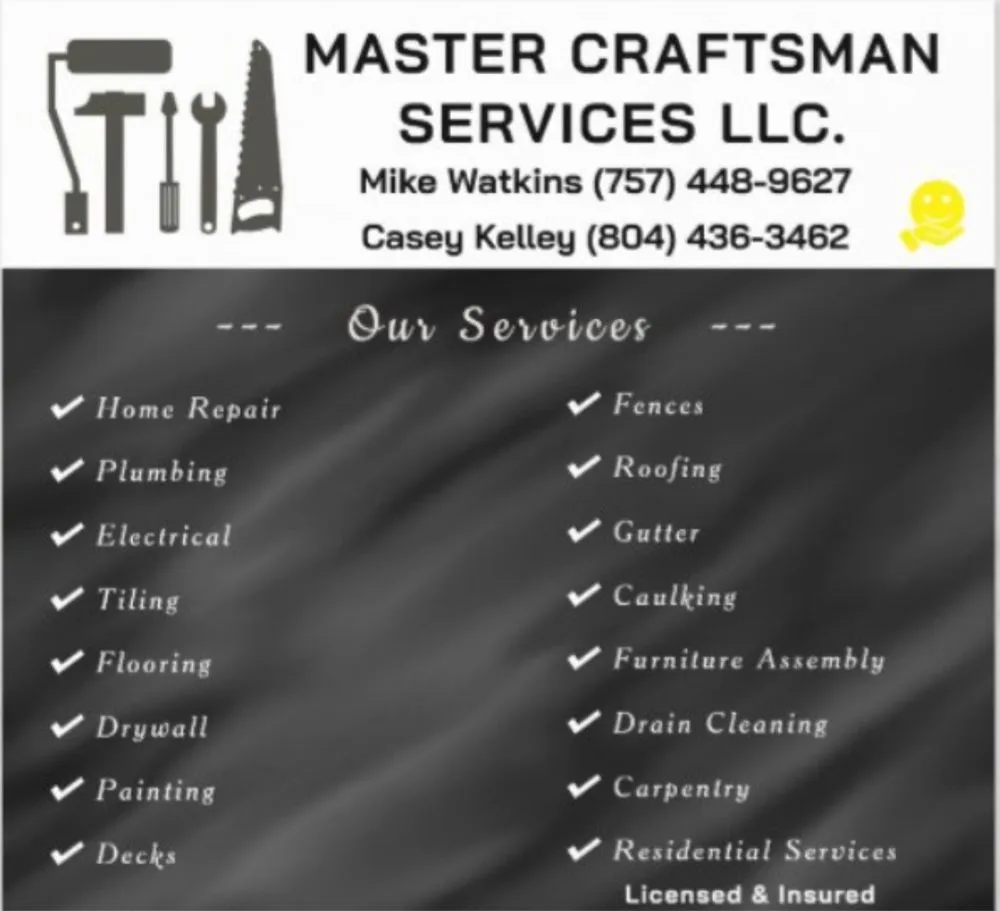 Expert outlet and switch repair in White Stone, VA by Master Craftsman Services