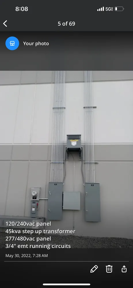 Slide of Master Dave Electric