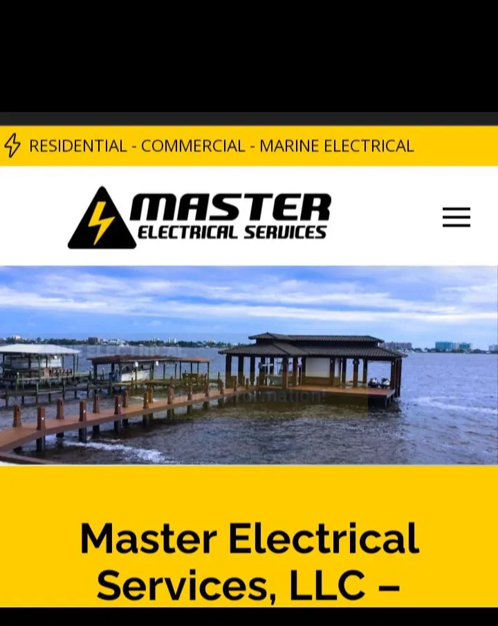 Slide of Master Electrical Services