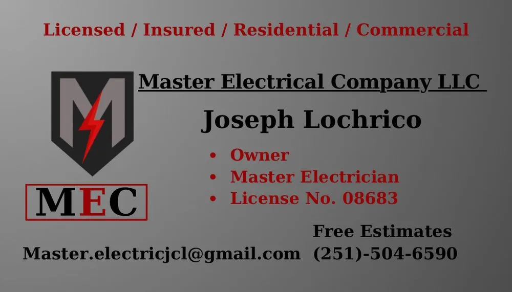 Slide of Master Electrical
