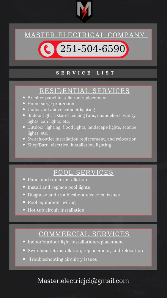 Slide of Master Electrical