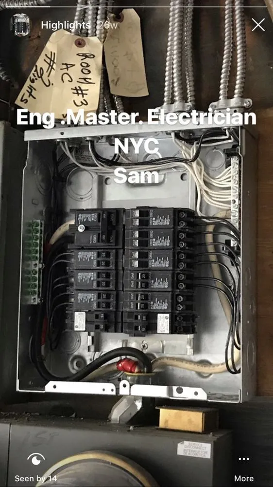 Slide of Master Electrician General Contractor