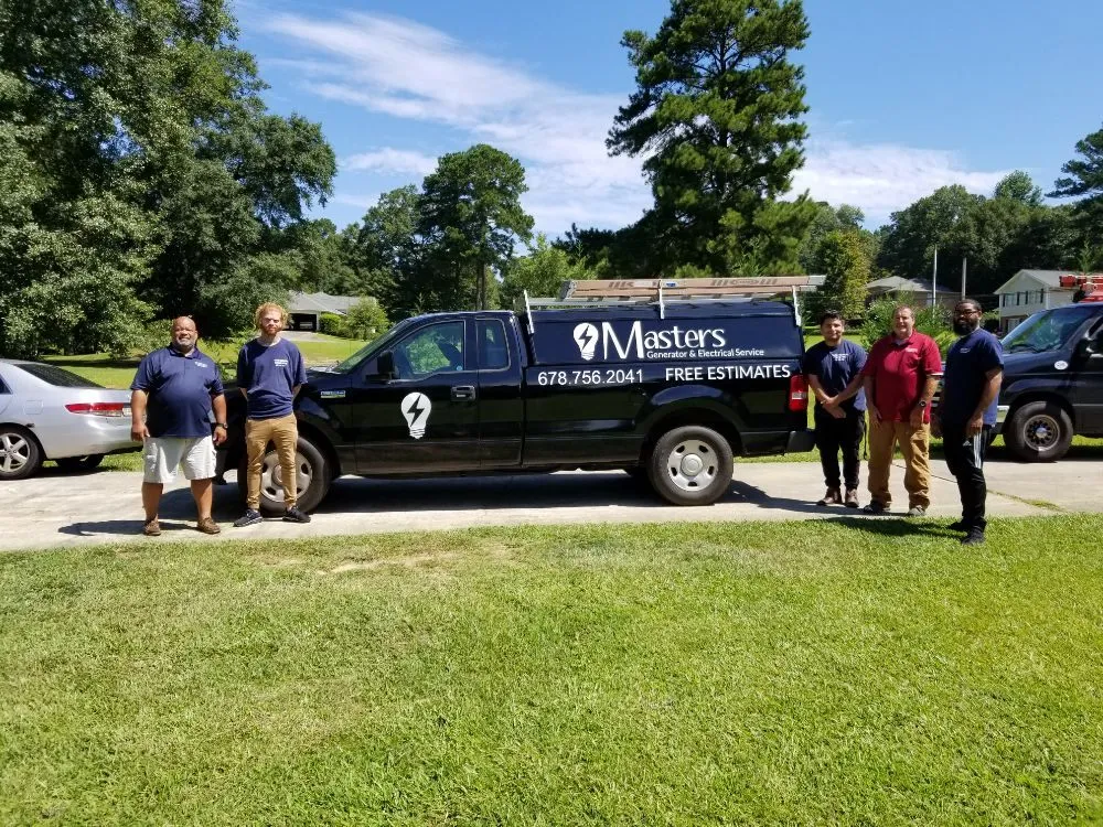 Slide of Masters Generator and Electrical Service