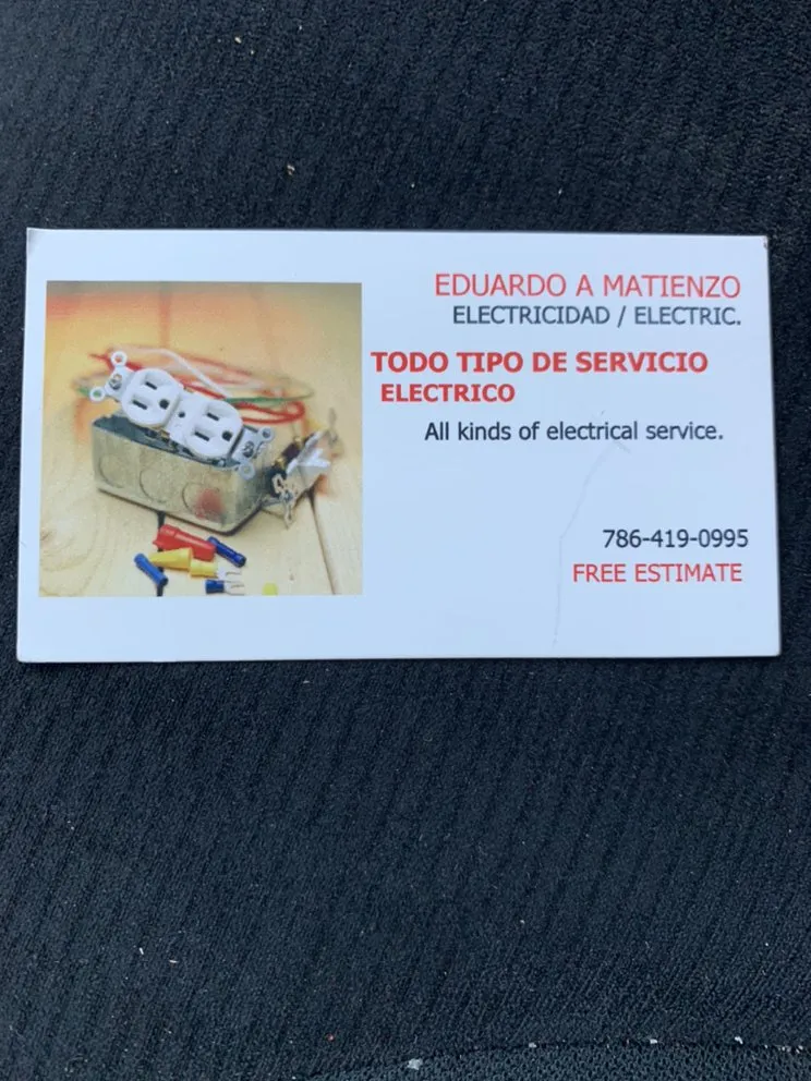 Slide of Matienzo's Electric