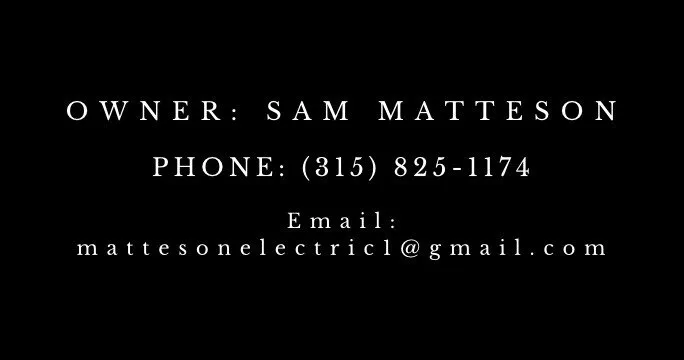 Slide of Matteson Electric