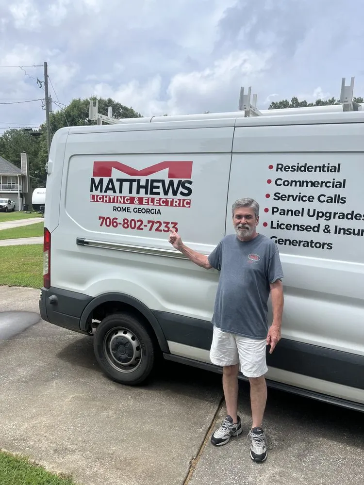 Slide of Matthews Lighting and Electric