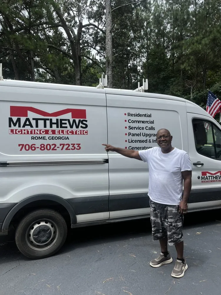 Slide of Matthews Lighting and Electric