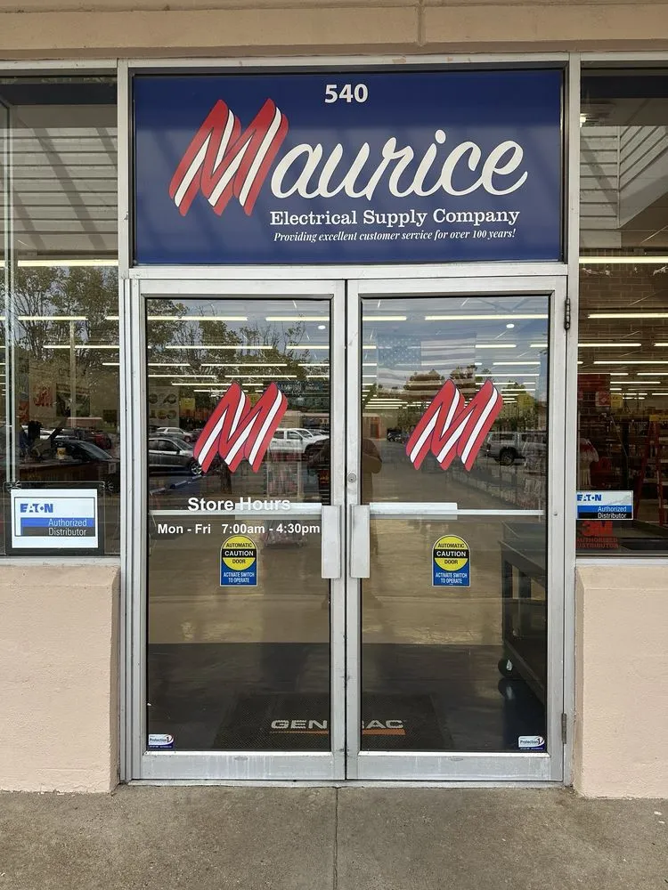 Slide of Maurice Electric Supply