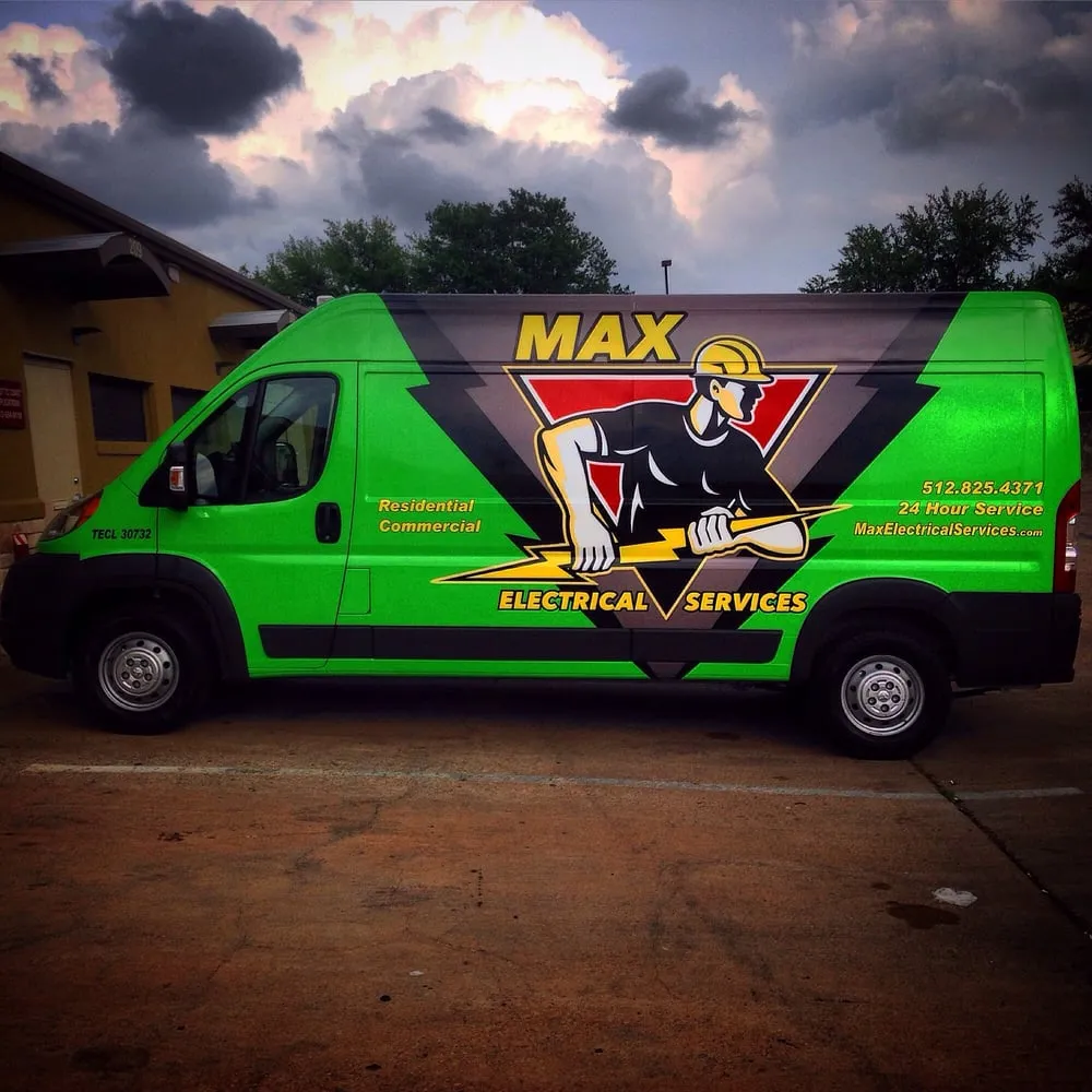 Slide of Max Electrical Services