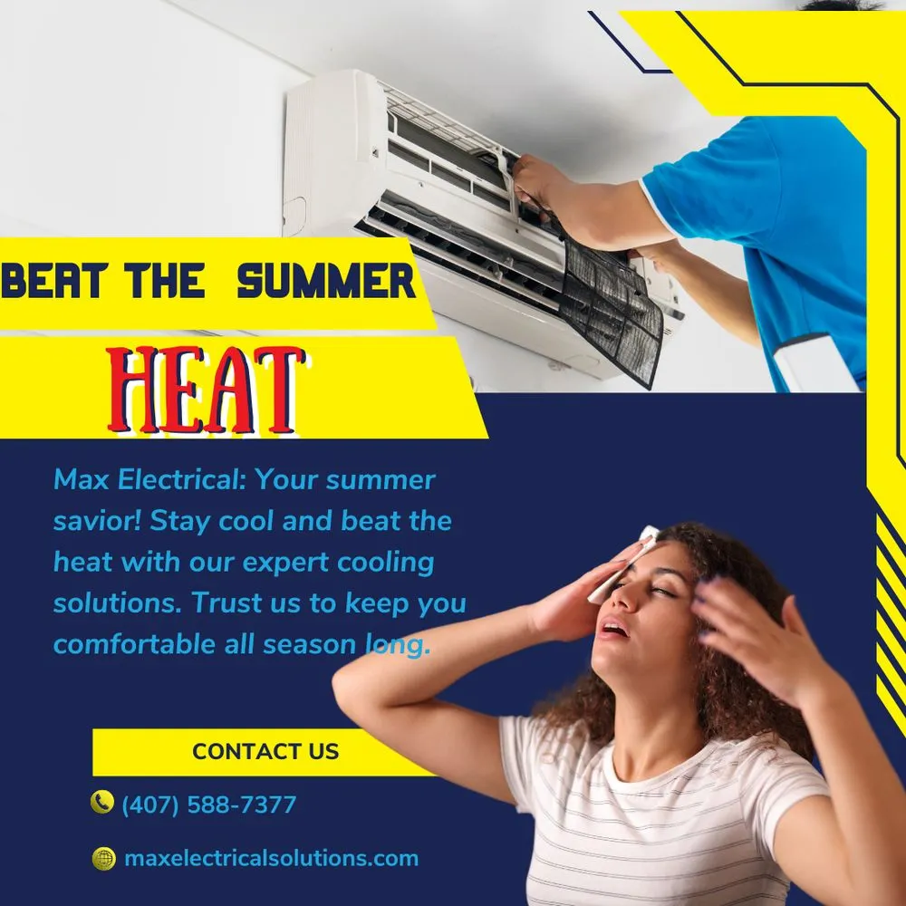 Slide of Max Electrical Solutions