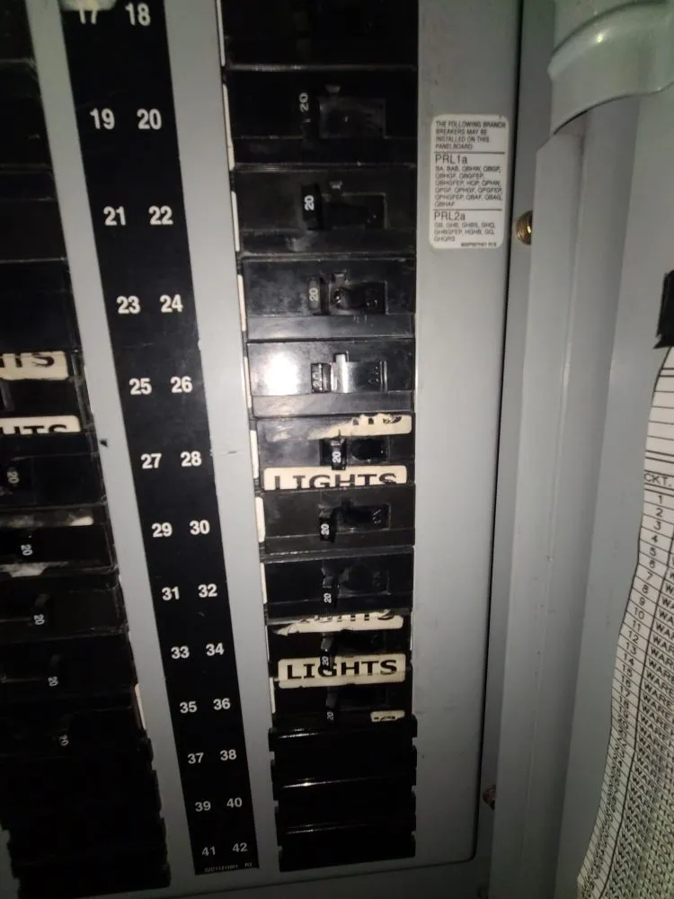 Emergency electrical service for homes in wiring installation,  by 