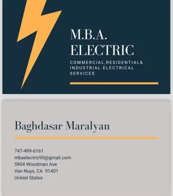 M.B.A Electric