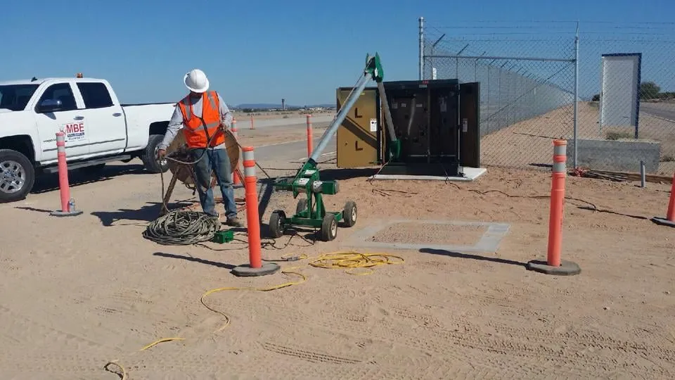 Slide of MBE Construction