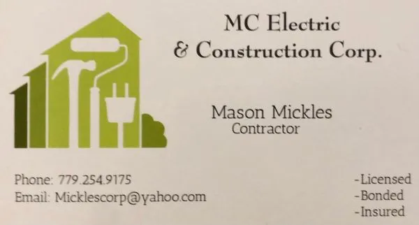 MC Electric & Construction Logo