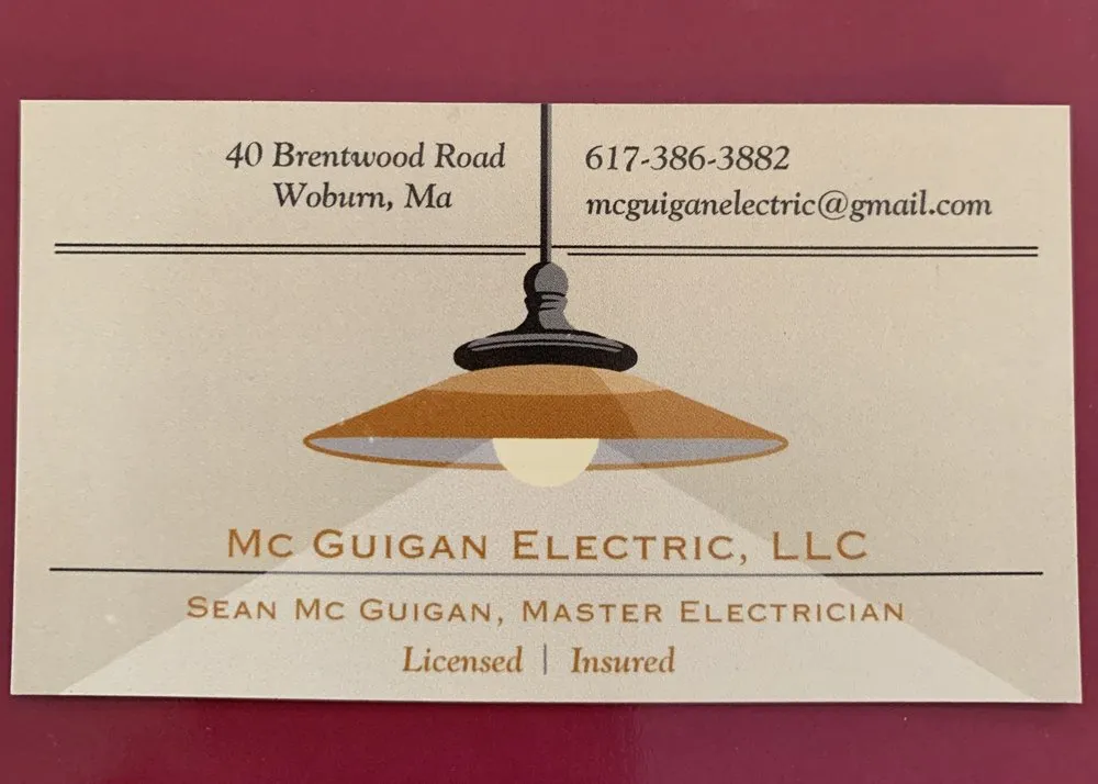 Slide of MC Guigan Electric