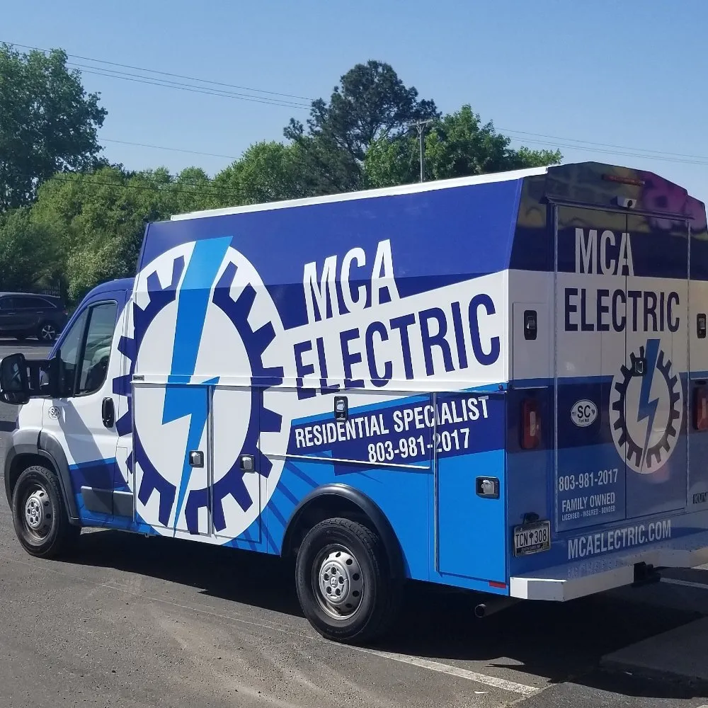 Slide of MCA Electric