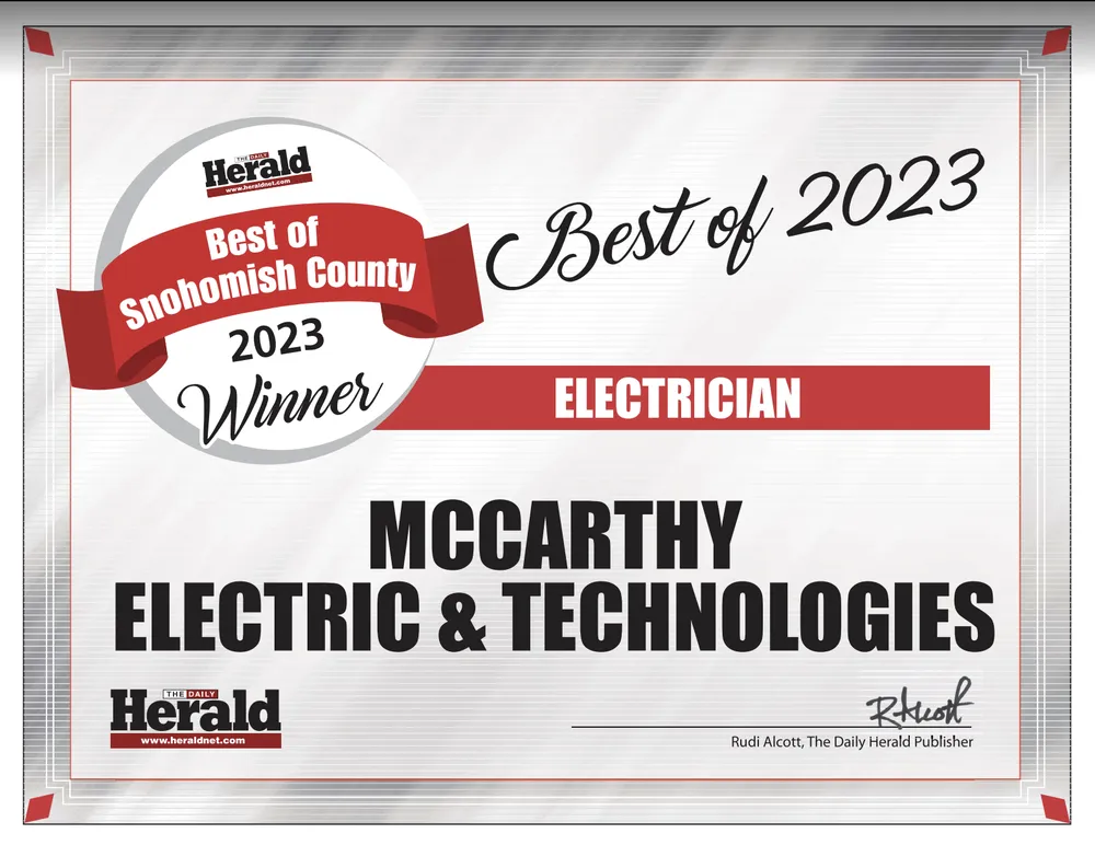 Slide of McCarthy Electric and Technologies