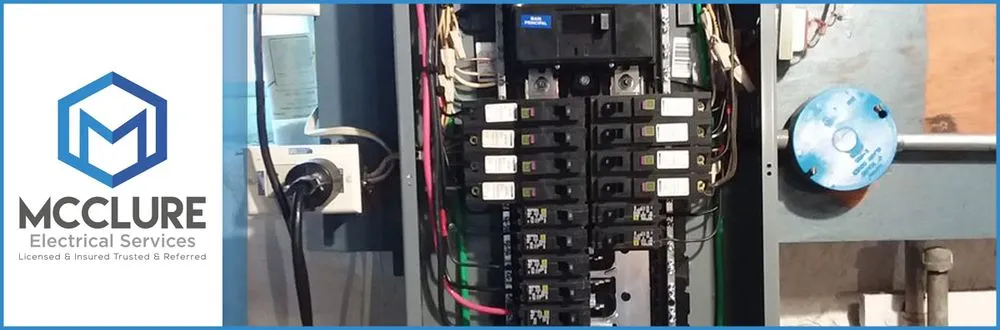 Slide of McClure Electrical Services