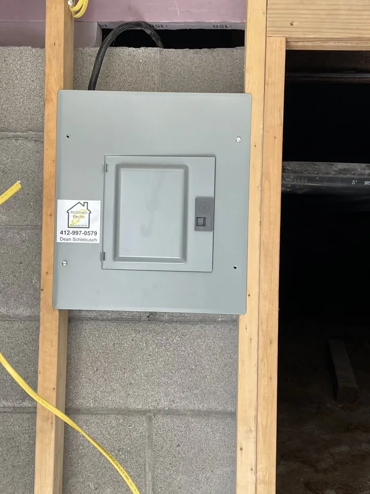 Expert electrician providing emergency electrical service in Mc Donald, PA - McDonald Electric