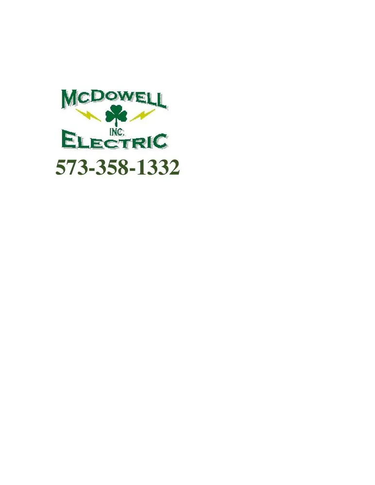 Slide of McDowell Electric