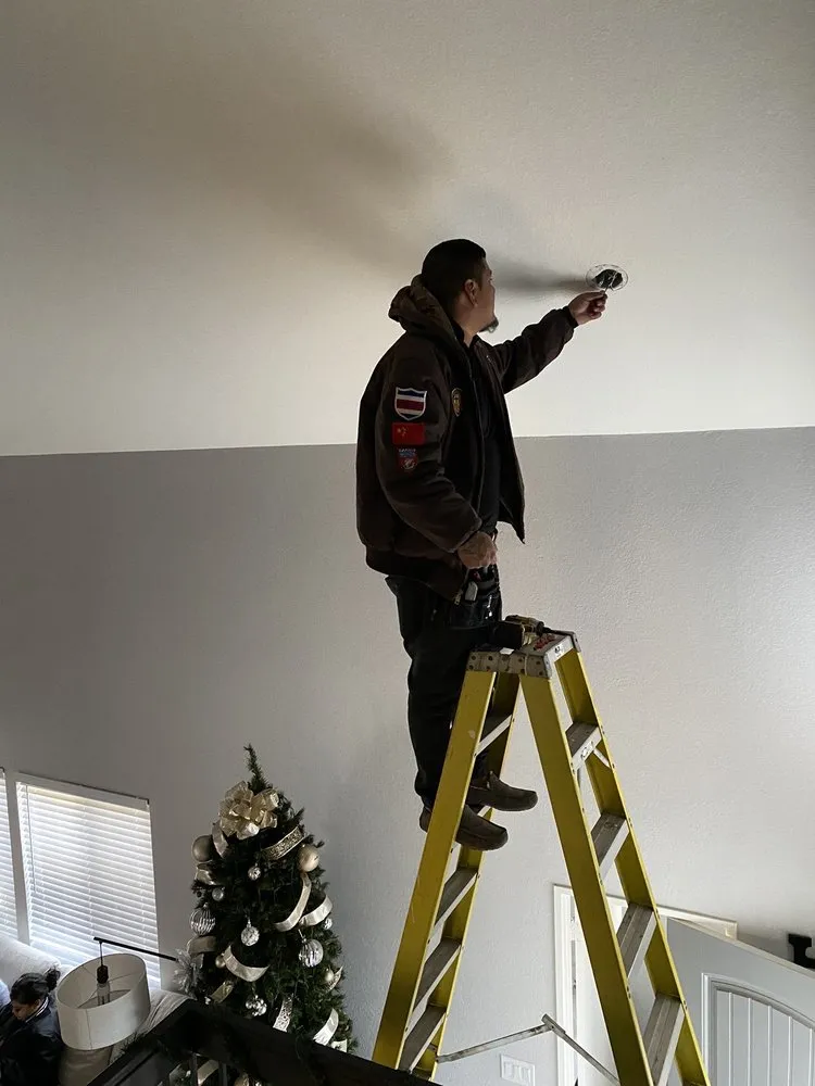 Licensed electrical service for homes in emergency electrical service, by