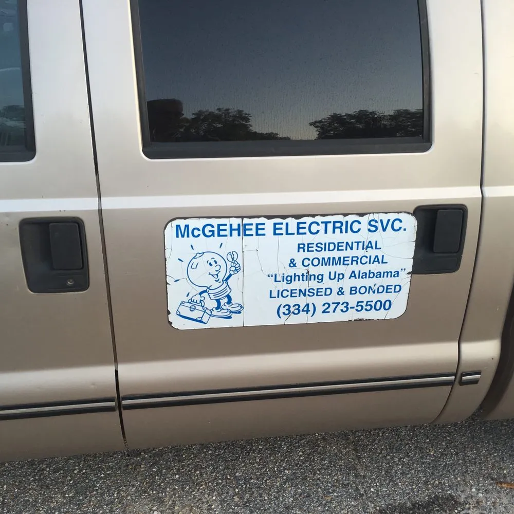 Slide of McGehee Electric